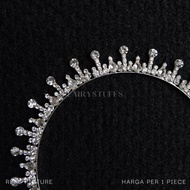 Mahkota Pengantin / Bando Hiasan Aksesoris Rambut Wanita Zircon 1 GAM