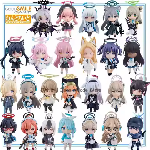 100% Original in Stock Good Smile Company Nendoroid Blue Archive Shiroko Terror Murokasa Akane Kakud