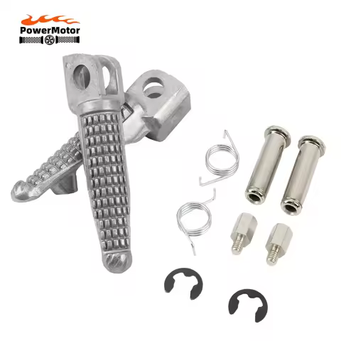 Motorcycle Motocross Passenger Front Foot Peg Footrest For Kawasaki Z1000 Z750 Z800 ZZR1400 2003-202