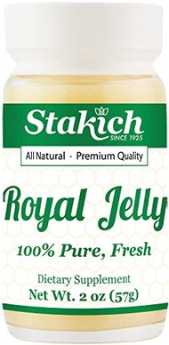 [USA]_Stakich FRESH ROYAL JELLY - 100% Pure, All Natural, Highest Quality - No Additives/Flavors/Pre