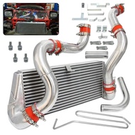 Blue/Black/Red Intercooler Kit Turbo Bolt On Front Mount For Mazda RX7 RX-7 FD3S FD3 13B 1.3L Engine