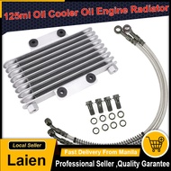 Universal Aluminum 125ml Engine Oil Cooler Cooling Radiator for 125CC-250CC Motorcycle Dirt Bike ATV