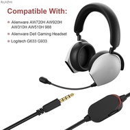 3.5mm Cable Cord Extension with Inline Mute Volume Controller Headphone Cable for Dell Alienware AW7