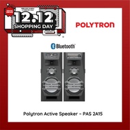 POLYTRON ACTIVE SPEAKER PAS-2A15FMB - Speaker Aktif PAS 2A15 /-FMB