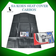 SA-KORN CARBON Seat Cover Universal Y15ZR/RS150R/LC135/SRL115/EX5/SRL110/WAVE DASH KING DRAG SAKORN