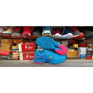 Victor P9200 TD FQ / P 9200 TD FQ blue jewel / virtual pink badminton shoes
