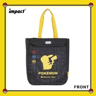 [impact C'estbon] Pokémon Talent Bag Black A4 Can Hold Tutorial Bag Tote Bag Classic Pikachu Genuine