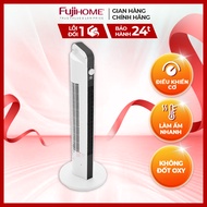 Quạt sưởi gốm để sàn nhập khẩu FUJIHOME FH3000 Điều khiển từ xa - Màn LCD hiển thị - Làm ấm cực nhan