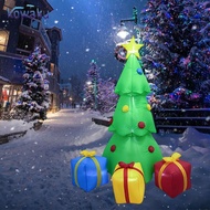 [vsrhkq] 7 ft Christmas Tree Inflatable Decor Ornament, Gift, Cute Novelty with Light Giant Xmas Inf