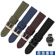2024☾ XIN-C时尚4 Nylon watch strap suitable for Mido for/Tissot/ Tudor for/Omega/Longines Radar unisex waterproof canvas strap