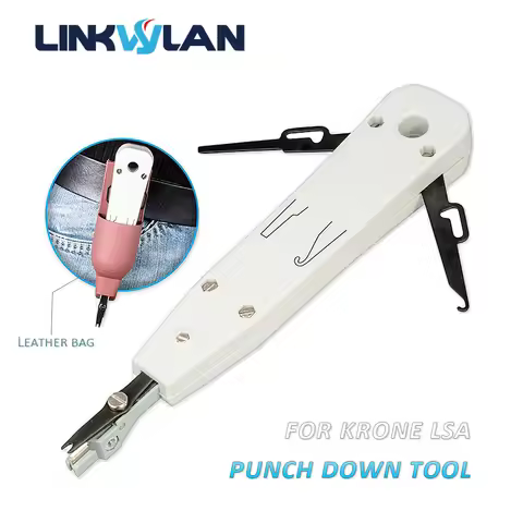 Linkwylan LSA Punch Down Tool For Krone IDC LSA Strips Termination For Patch Panel And Keystone Jack
