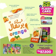 [Ready Stock] Flash Card Pertamaku - Flash Card Bilingual - Flash Card Trilingual - Flash Card Premi