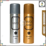 Havoc GOLD | BLACK | SILVE Deodorant Body Spray Perfume 200ml