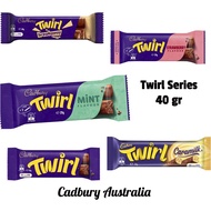 Cadbury Twirl Caramilk/Twirl Mint/Twirl Strawberry/Twirl Australia/Twirl Breakaway/Snack Import