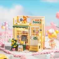Rolife Mind-Find Bookstore DIY Miniature Dollhouse Robotime