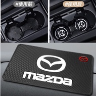1PCS Car Water Cup Bottle Holder Anti-slip Pad Mat for Mazda 2 Mazda 3 MS for Mazda 6 CX-5 CX5 Accessories Car Styling
