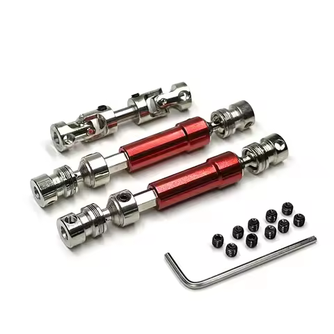 3pcs Metal Drive Shaft CVD Driveshaft For MN128 MN86 MN86S MN86K MN86KS MN G500 1/12 RC Car Upgrade 