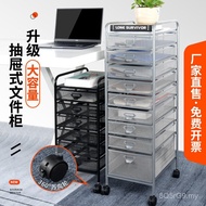File Rack Office Trolley Floor Frame Metal Iron Artable Under Desk a4 File Drawer File Storage Mobil