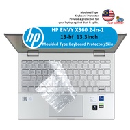 Keyboard Cover for HP ENVY X360 2-in-1 Laptop 13-bf 13.3 inch Laptop Keyboard Protector for HP Noteb