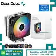 HSF DeepCool AG400 ARGB | Single Tower 120mm Air CPU Cooler