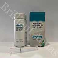 Ammonia Test Strips For Aquarium (1 Box - 100 Strips)