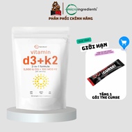 Vitamin K2 D3, D3 K2 (300 Tablets) Microingredients - Supports Bone and Joint Health, Increases High