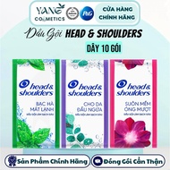 [COMBO OF 2 STRINGS] Head Shampoo & Shoulder Rope 6Gx10Pack, H&S Shampoo Rope