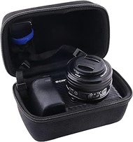 JINMEI Hard EVA Carrying Case Compatible with Panasonic Lumix GX85/G7 4K Digital Camera/Sony Alpha a6400/a6700/a6100 Lens Camera case. (small)