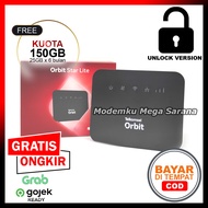 Unlock - Telkomsel Orbit Star Lite HKM0126 Modem Router Wifi 4G - Free Kuota 150GB