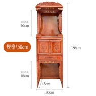 XY^Solid Wood Buddha Niche Altar Household Altar Cabinet Double-Layer Imported Oak Guanyin Economical Taoism Altar Buddh