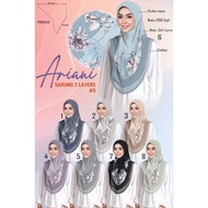 [READY STOCK] tudung sarung 2layer 05 inspired Ariani (115)