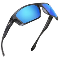 KastKing Huzzah Polarized Sport Sunglasses for Men and Women, Ideal for Driving Fishing Cycling and 