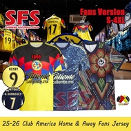 【SFS】 Top Quality 25-26 Club America Soccer Football Jersey T-shirt Sports Fans VersionS-4XL