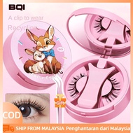【Local】 【gift】bqi Magnetic Eyelash Reusable No Glue Needed False Eyelashes With Magnetic Student Fem