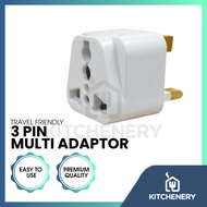 KNY_ Multi Adapter 13A 3 Pin UK Plug Universal Adaptor Neon Light Socket Charger Travel Home Office EU AU US 2 Pin Plugs