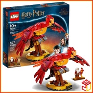 (Ready Stock) 76394 LEGO Harry Potter Fawkes Dumbledore’s Phoenix Building Toy