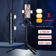 ToKerNew 2025 New K28 Wireless Bluetooth Selfie Stick Tripod With Remote Shutter For Live Broadcasti