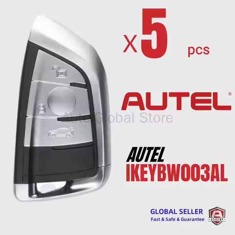 5PCS Autel IKEYBW003AL BW003AL Universal Smart Remote Key 3 Buttons For BMW For Autel Smart Key For 