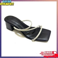Hai Hels Engagement High Heels Trendy Glass HeelWanita Shandal Hsk Tiptoe Latest Model Work Heels La