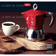 [Made in Italy Bialetti New Moka Induction Moka pot Red Color 2cup 4cup 6cup Induction available