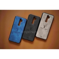 Oppo A92020 A31 JEANS CANVAS DEER MOTIF CASE