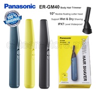 Panasonic ER-GM40 Body Hair Trimmer with IPX7 waterproof support for wet and dry shaving trimmers