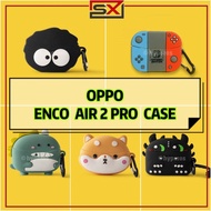 【𝟮𝟰𝗵𝗿 𝗦𝗛𝗜𝗣】OPPO Enco Air 2 Pro Case Cute Cartoon Wireless Earphone Soft Silicone Case Cover Protective Case