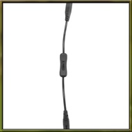 Power Extension Cord, Iec320 C7 to C8 Power Adapter Extension Cord with Switch Control with "8" Inte