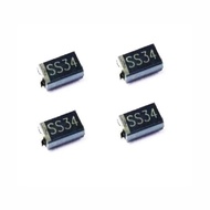Diode Smd Ss34 1N5822 3A 40V Schottky Diode In5822 Do-214Ac Ad03 Tkpw137 Guaranteed Original