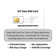 365 Days Data SIM Card for POS | Credit Card Machine | Vehicle Tracking | IOT