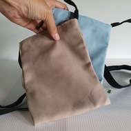 Fashion Handphone Bag Blue/Brown