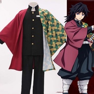 Anime Cosplay Demon Slayer Tomioka Giyuu Cosplay Costume Kimetsu No Yaiba Uniform Outfit NVM9