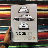 Porsche Classic 356 Poster + Block Frame
