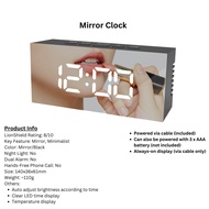 LED Digital Alarm Clock with Night Light Emoji Cute Ringtones Sunrise Bedside Desk Table Clocks